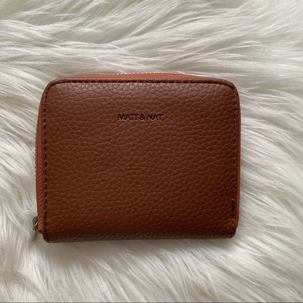 Brown Matt & Nat Wallet